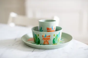 Connect children's dinnerware 3 pieces - Harry - Koziol