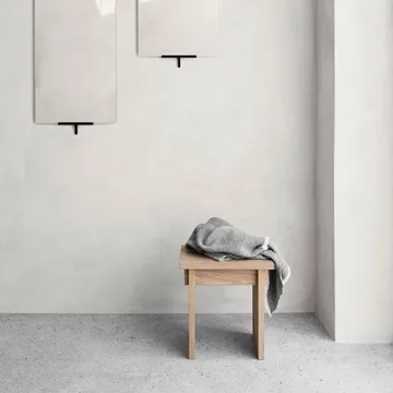 Japanese Dining chair stool - Oiled oak - Kristina Dam Studio