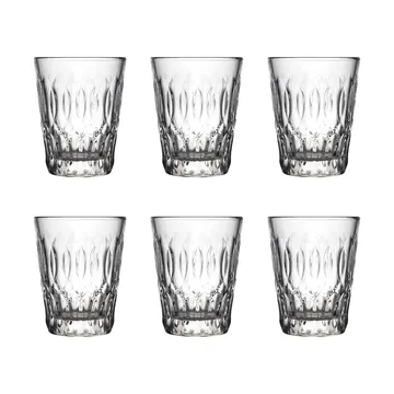 Verone drinking glass 25 cl 6-pack - Clear - La Rochère