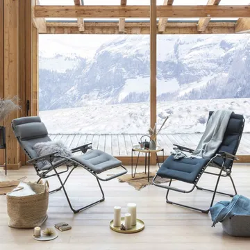 Relax 803 sun lounger - Becomfort dark grey - Lafuma