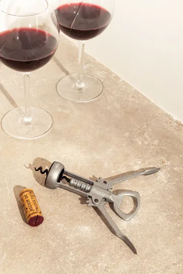 De Gaulle winged corkscrew - Silver - L'Atelier du Vin
