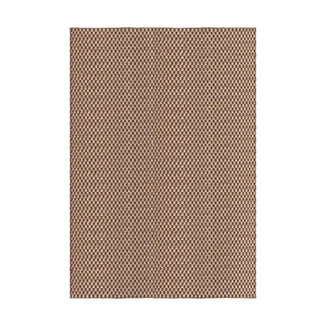 Barley jute rug - Burgundy, 140x200 cm - Layered