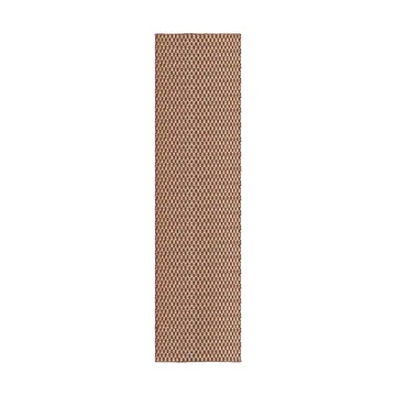 Barley jute rug - Burgundy, 75x240 cm - Layered