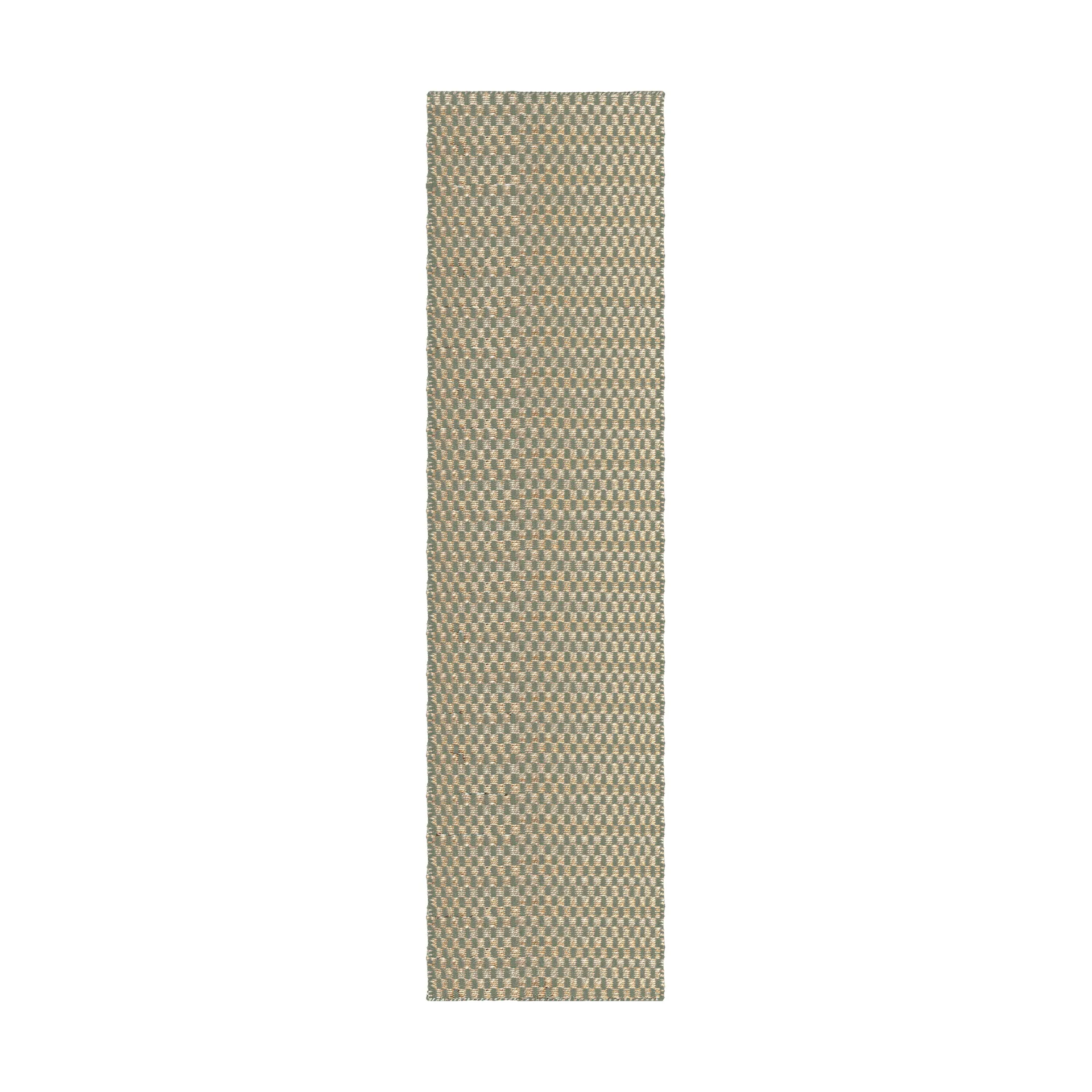 Barley jute rug, Sage, 75x240 cm Layered Barley jute rug, Sage, 75x240 cm Layered