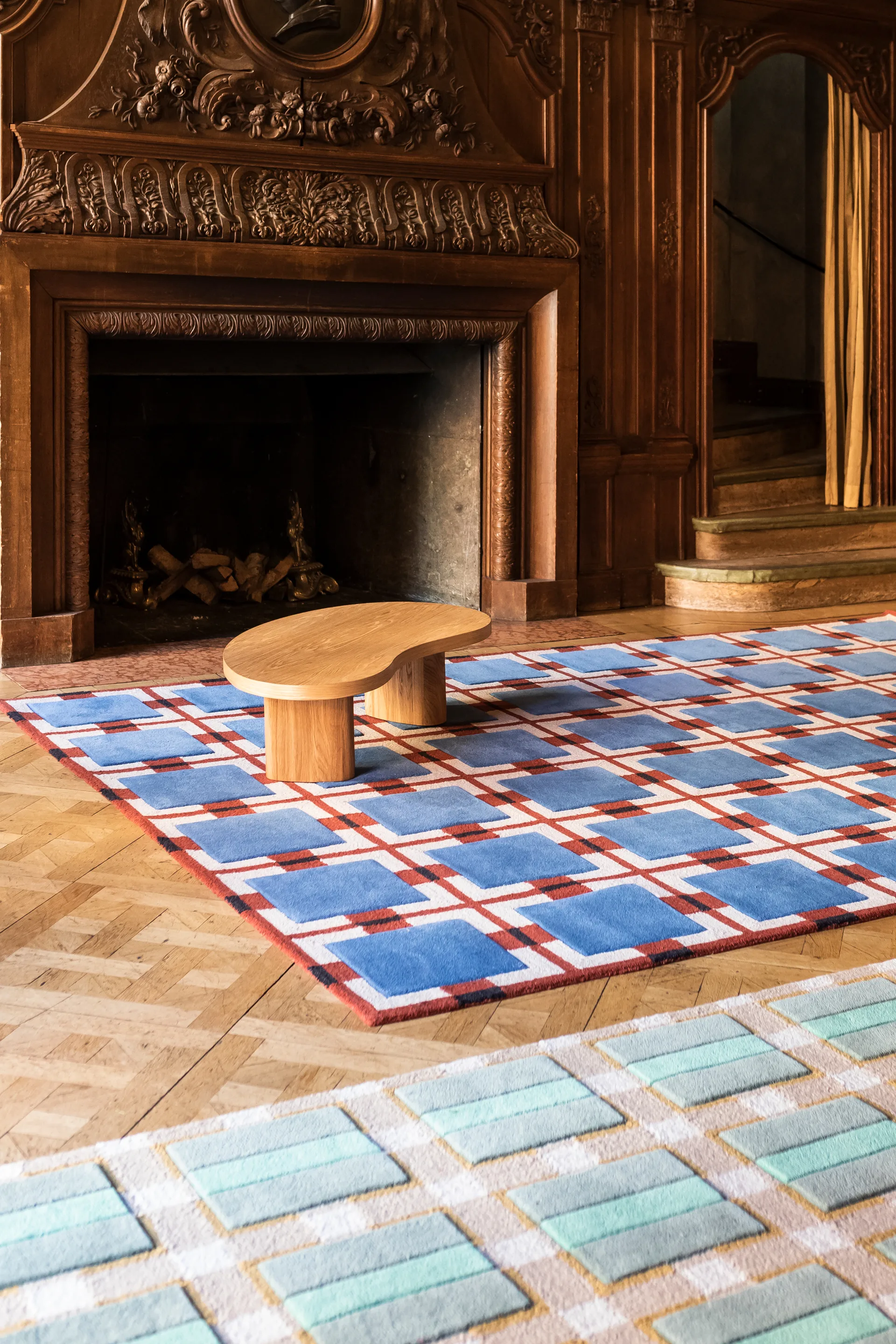 Evelina Kroon Berry rain wool carpet, 200x300 cm Layered