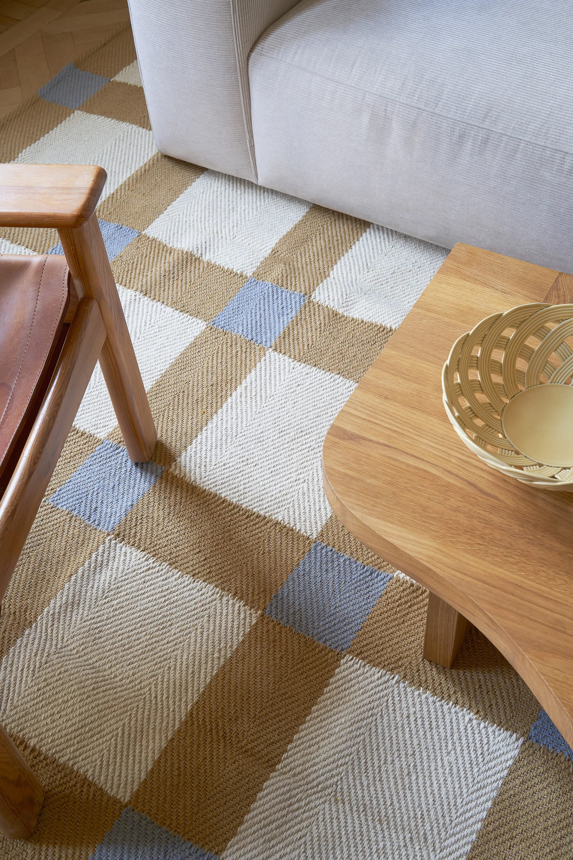 Evelina Kroon jute rug 300x300 cm, Dusk Layered