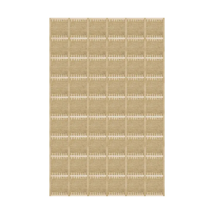 Lilly wool carpet - Mustard. 300x400 cm - Layered