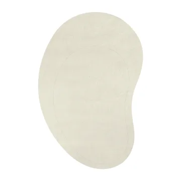 Residue wool carpet 265x400 cm - Bone White - Layered