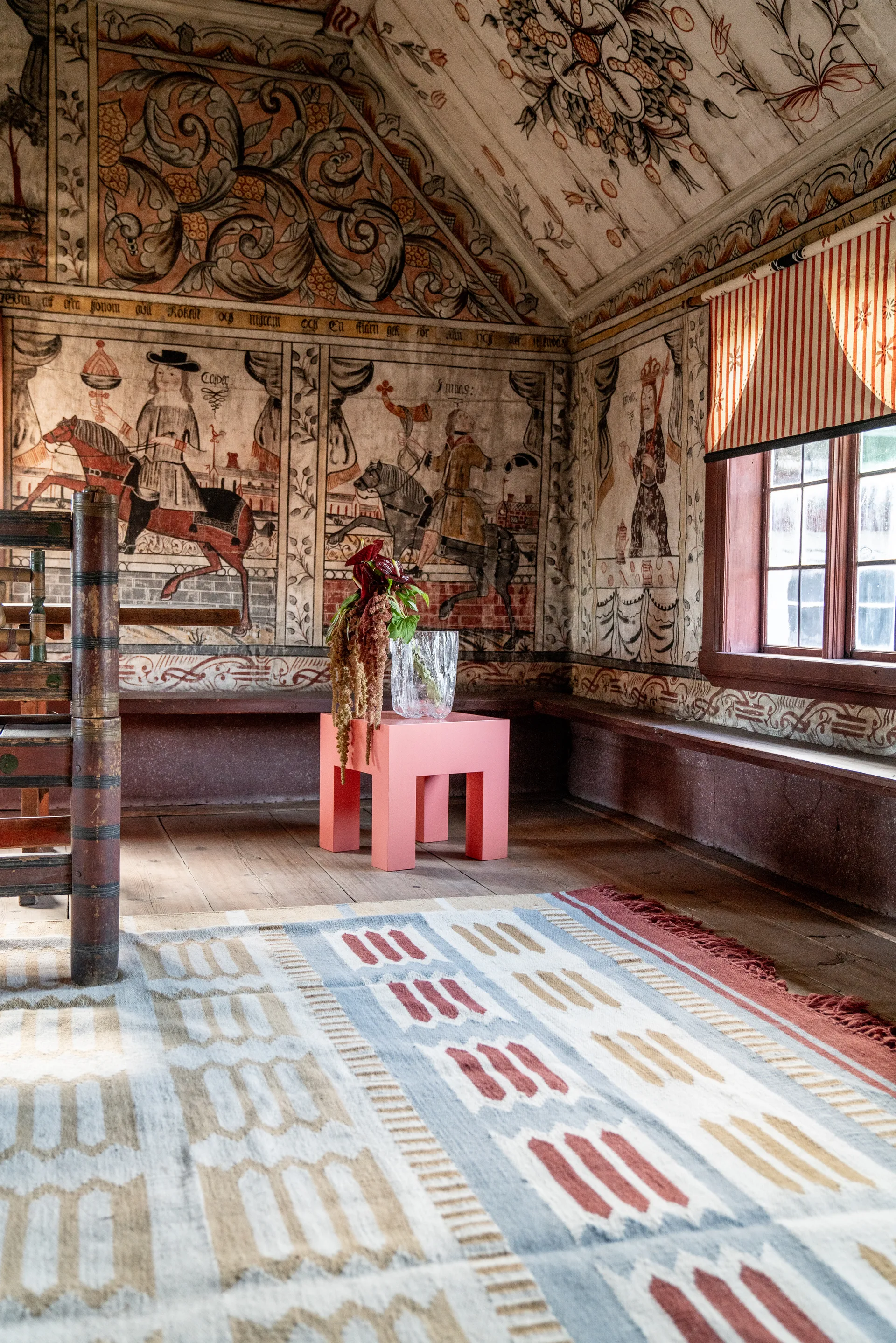 Röllakan Hilma wool carpet, Meadow, 250x350 cm Layered