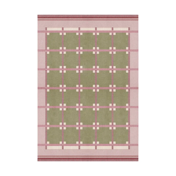 Röllakan Ruth wool rug - Spring grass, 140x200 cm - Layered