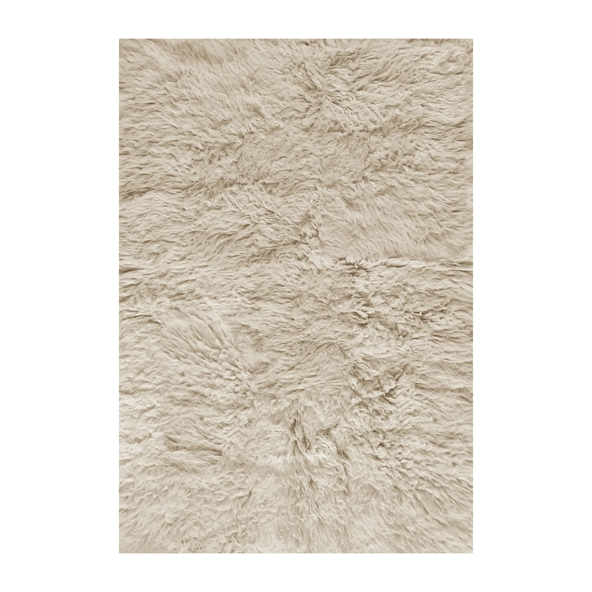 Shaggy rug 180x270 cm, Oatmeal Layered