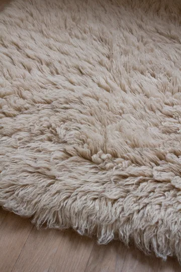 Shaggy rug 180x270 cm - Oatmeal - Layered