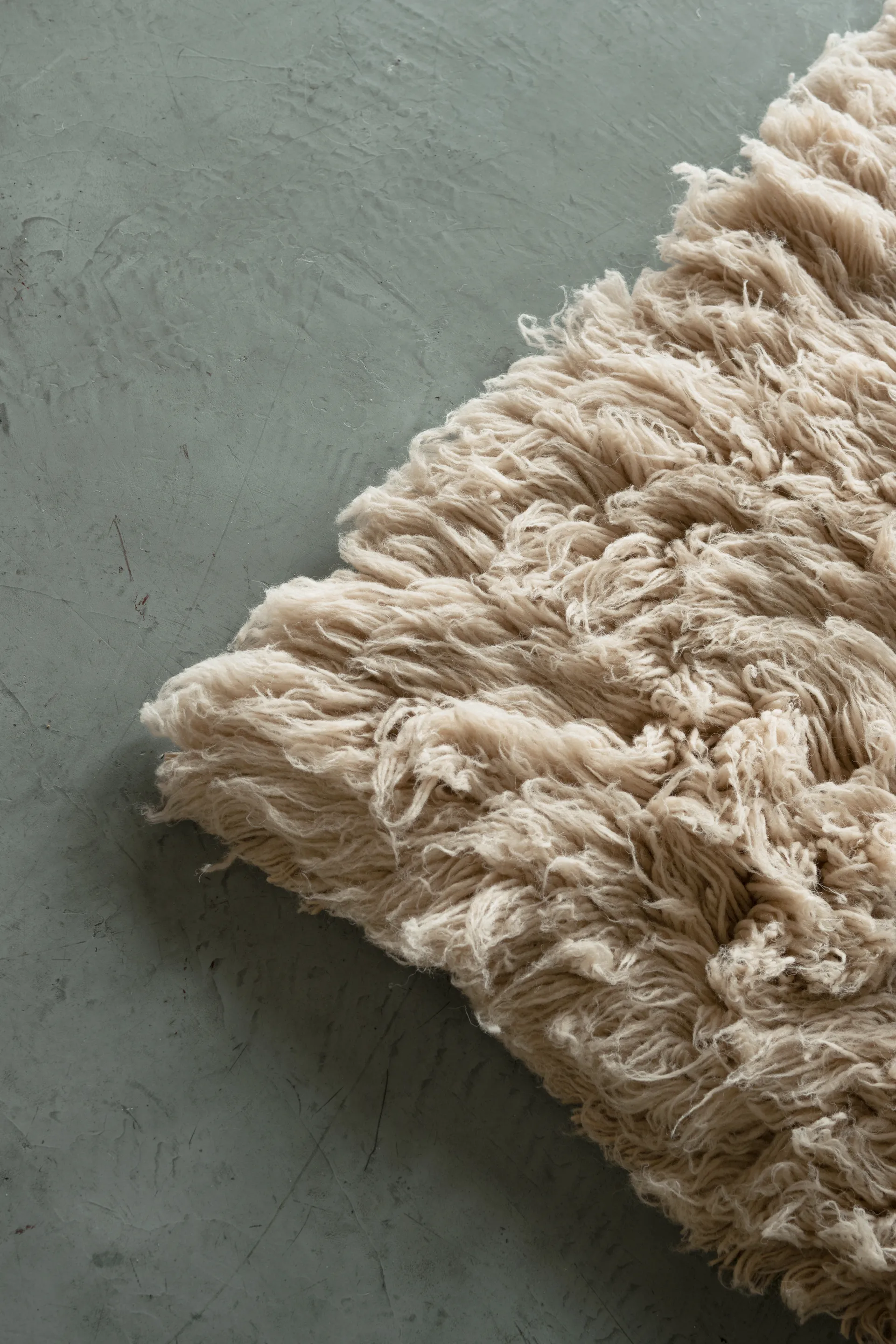 Shaggy rug 180x270 cm, Oatmeal Layered