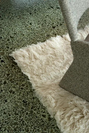Shaggy rug 180x270 cm - Off White - Layered