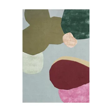 Sleeping Flower wool carpet - 180x270 cm - Layered