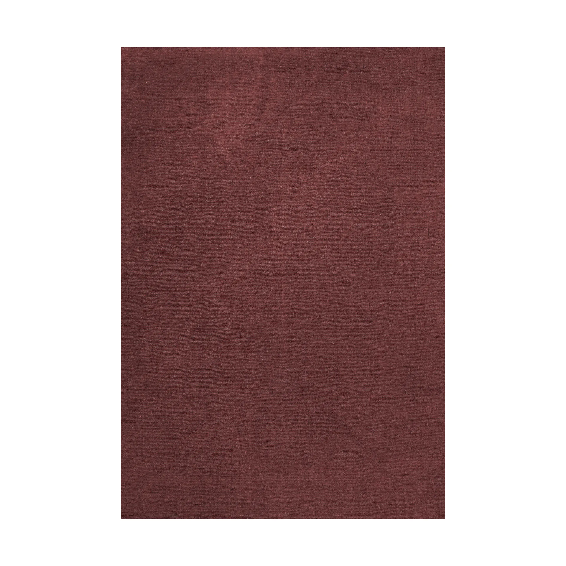 Solid Wool wool rug, Ruby red, 250x350 cm Layered