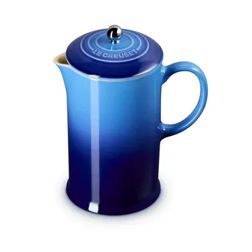 Le Creuset coffee press pot - Azure, 1 L - Le Creuset