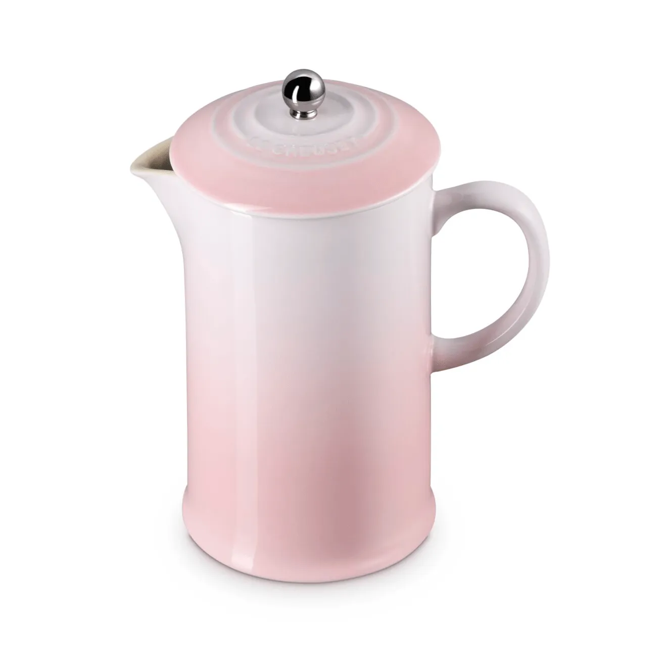 Le Creuset coffee press pot, Shell Pink, 1 l Le Creuset