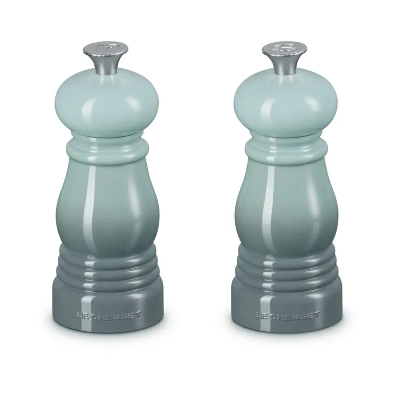 Le Creuset salt- and pepper mill set 11 cm, Sea Salt Le Creuset