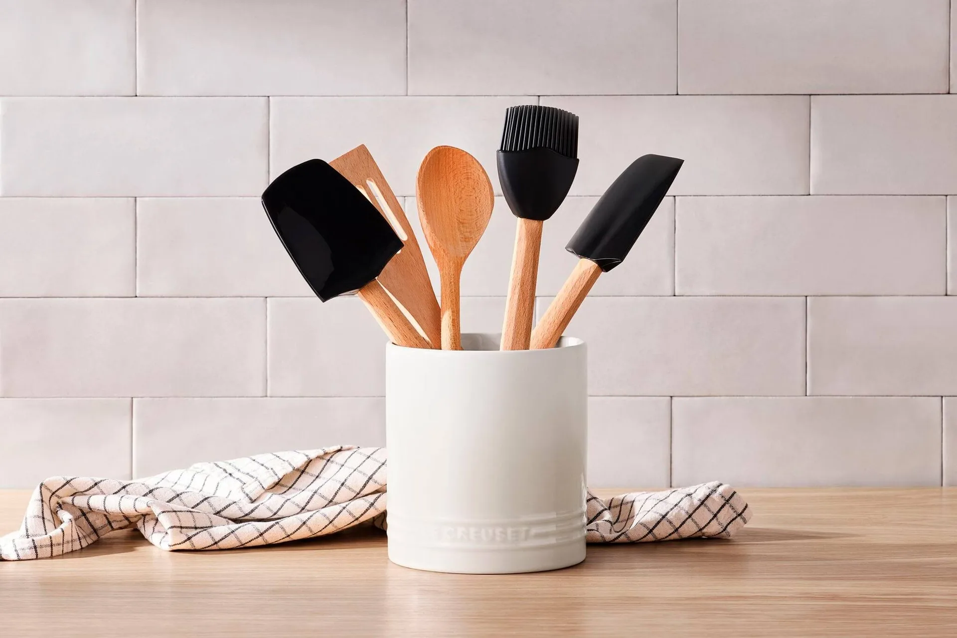 Le Creuset Signature pastry brush silicone, Black Le Creuset