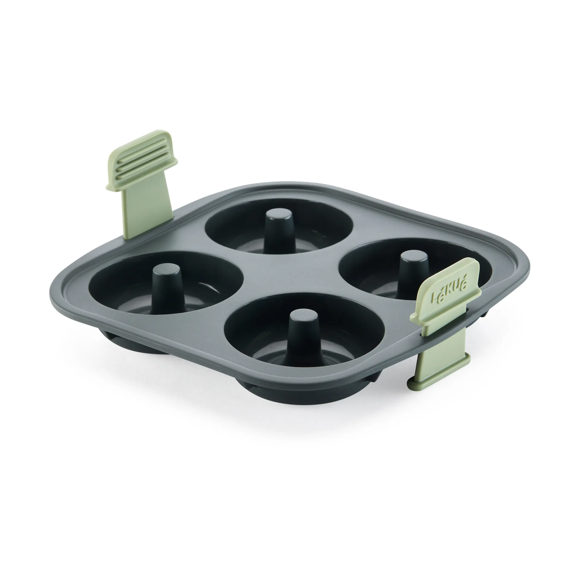 Lékué Air fryer doughnut mold 4 pcs, Grey Lékué