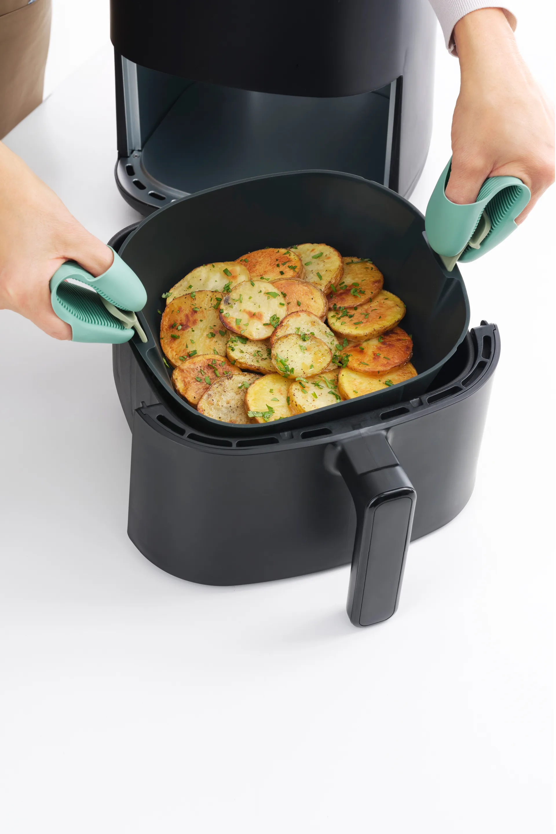 Lékué flexible mini oven mitts, 2-pack, Green Lékué