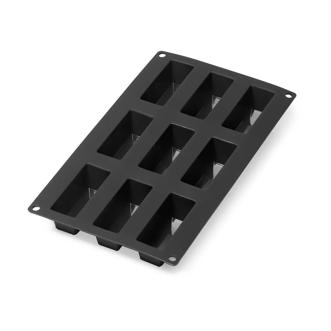 Lékué silicone mold mini cakes 9 pcs, Black Lékué