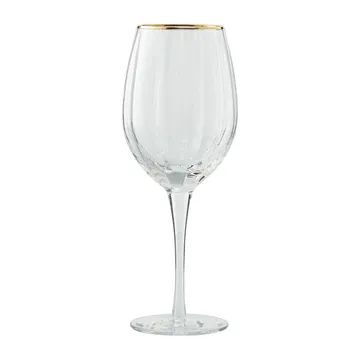 Claudine white wine glass 45.5 cl - Clear-light gold - Lene Bjerre