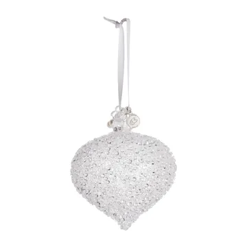 Cristelle bauble Ø12 cm - white - Lene Bjerre