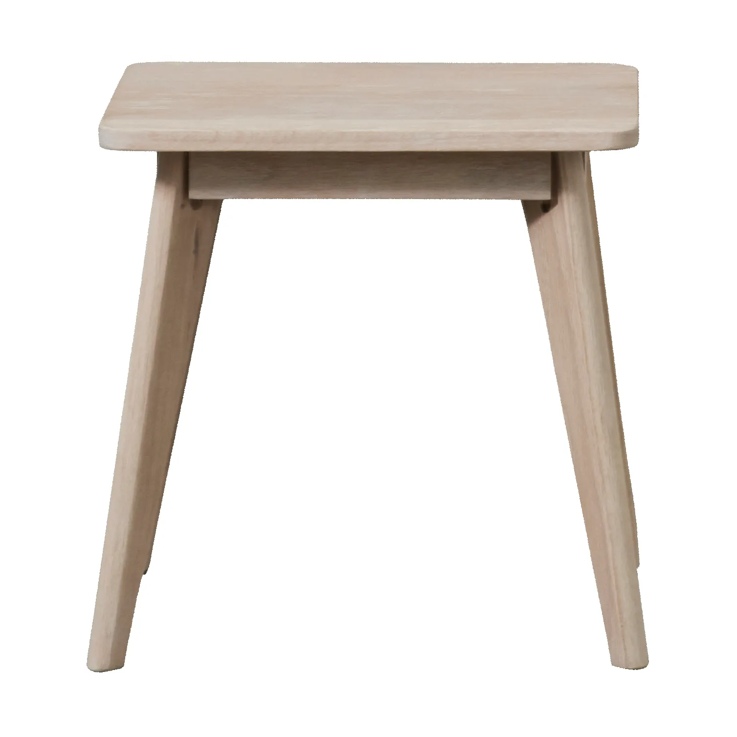 Ellie stool 45x45x30 cm, White wash Lene Bjerre