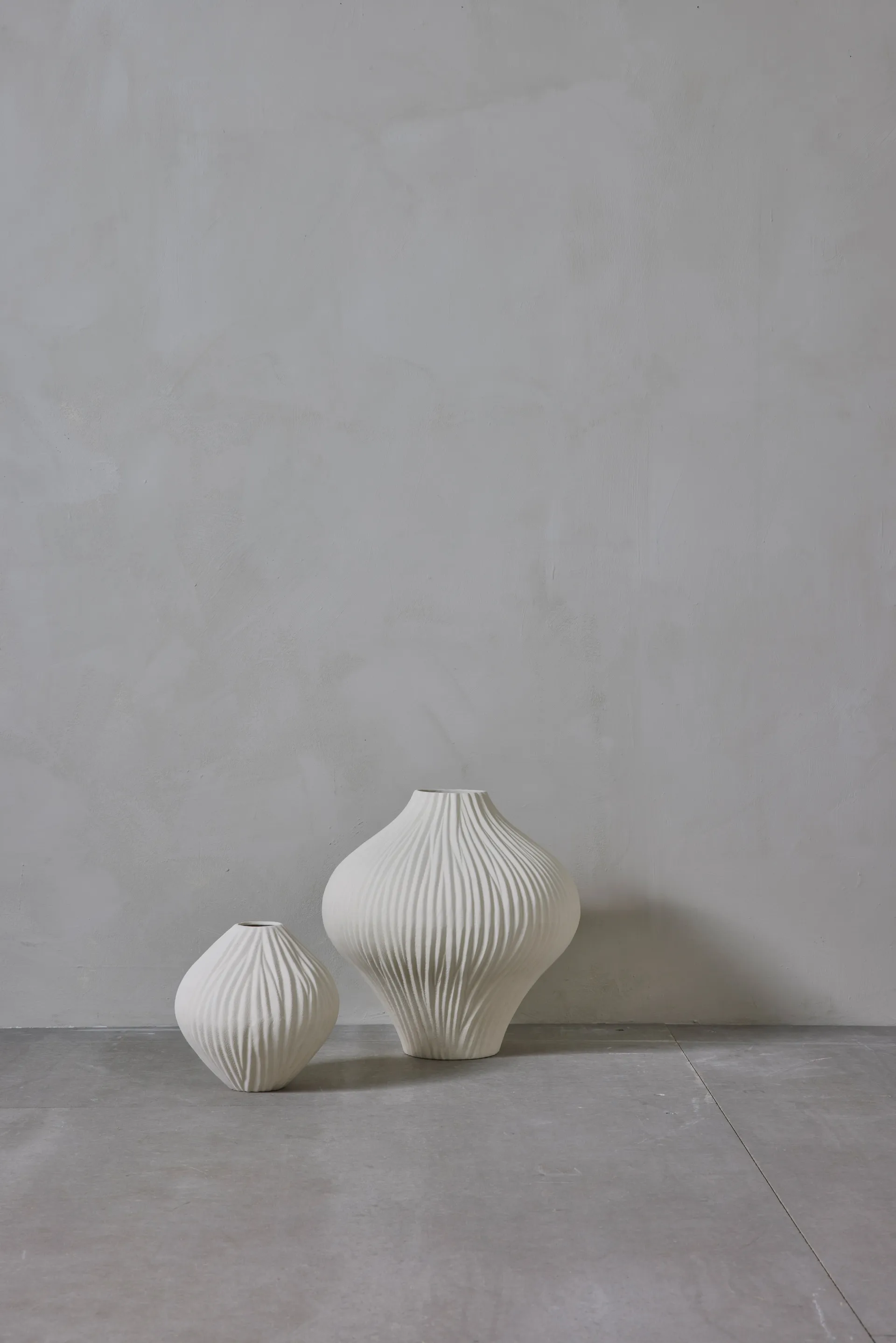 Esmia decorative vase 21 cm, Off white Lene Bjerre