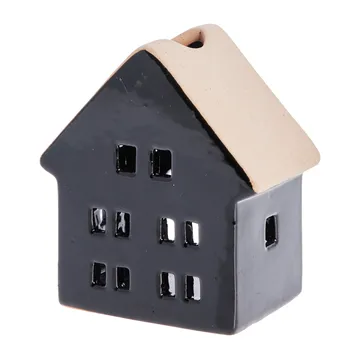 Molia decorative house black - small - Lene Bjerre
