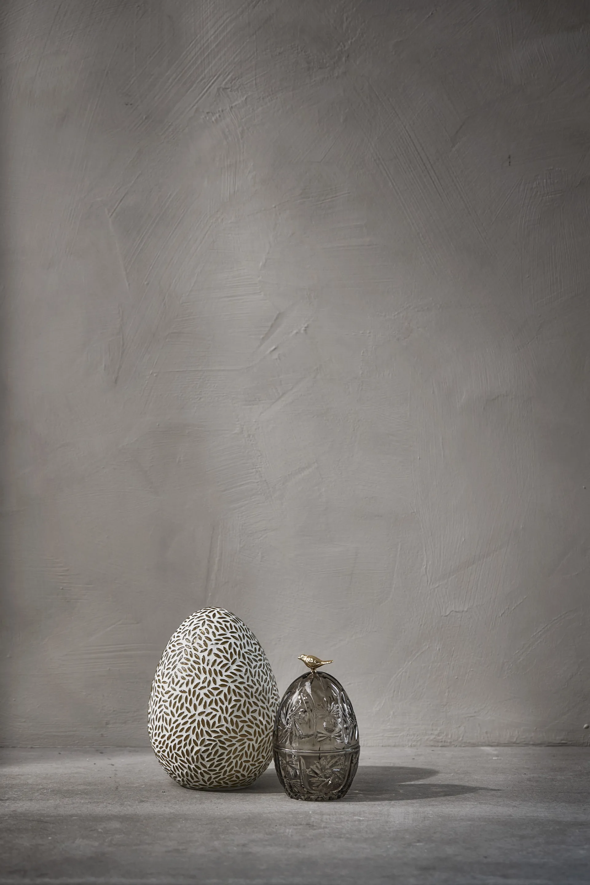 Murilia Easter egg clear-white, 20 cm Lene Bjerre