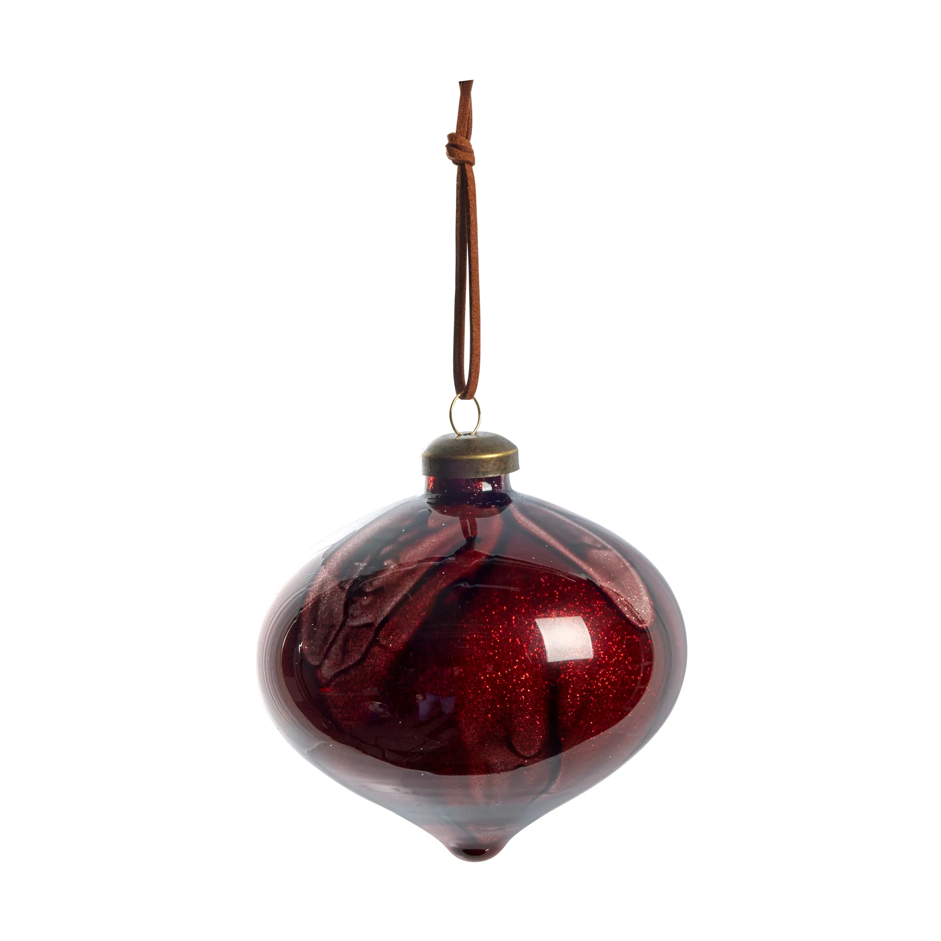 Nosille Christmas tree bauble 8 cm, Pomegranate Lene Bjerre