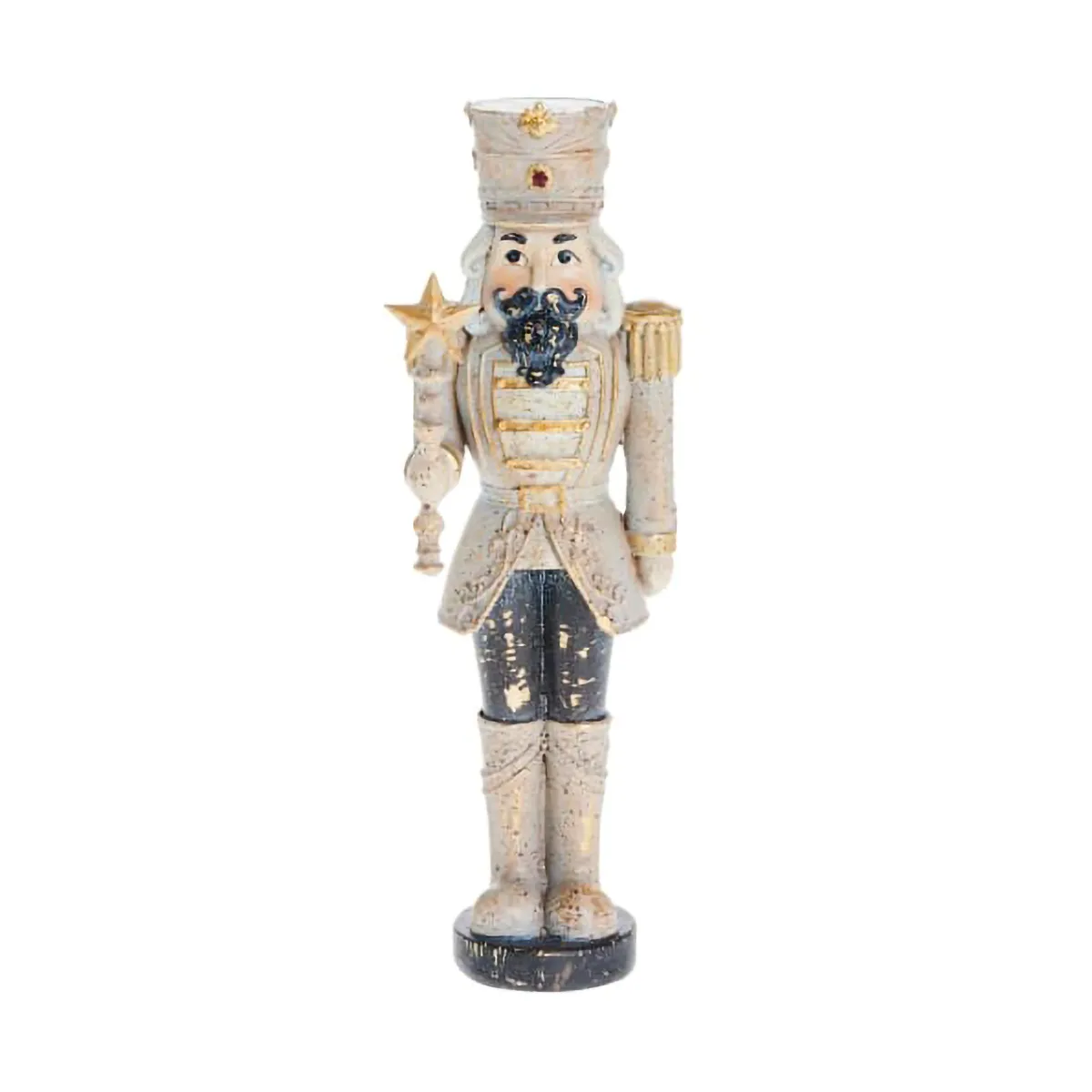 Nuttia nutcracker 20.5 cm, Linen-dark grey Lene Bjerre