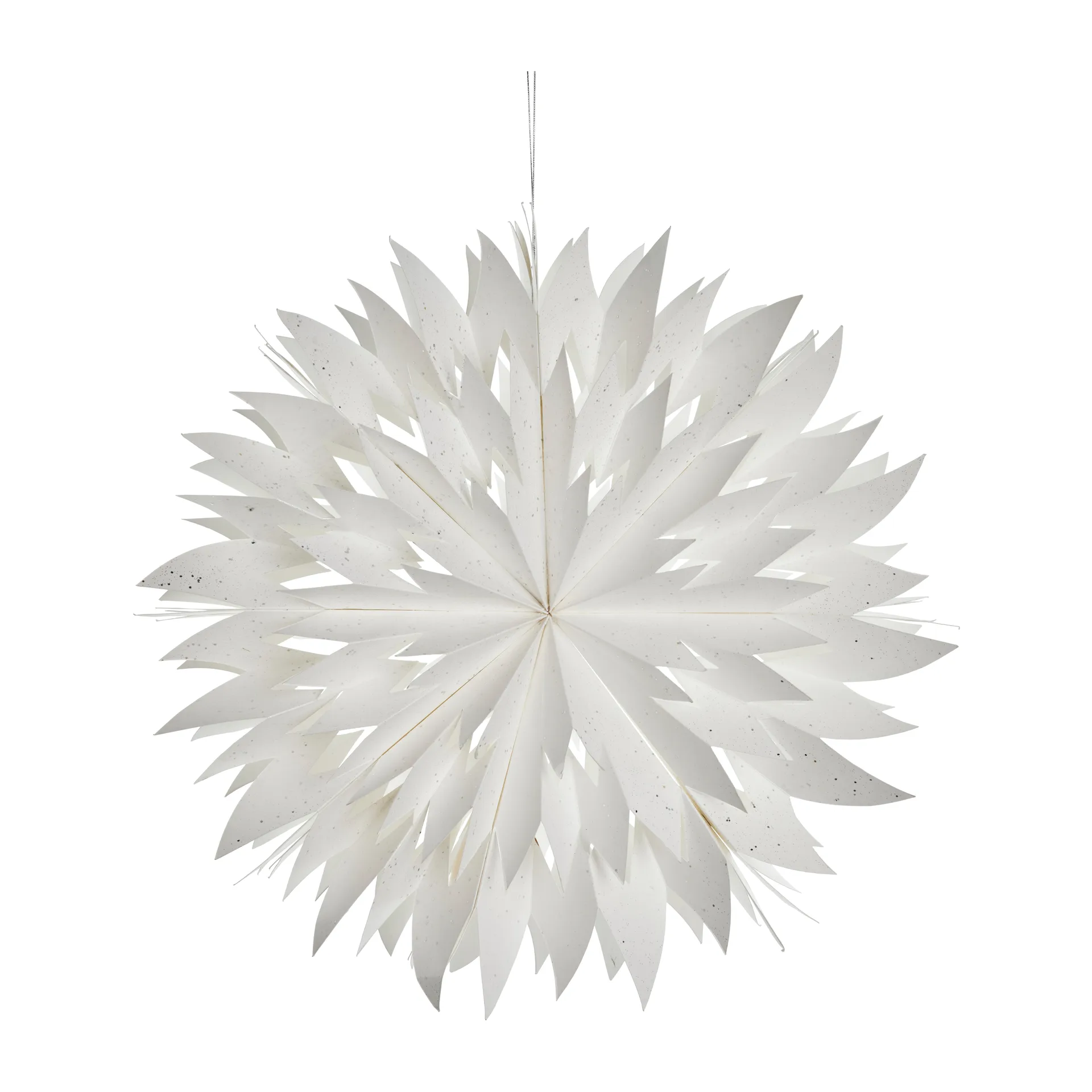 Pappia snowflake 40 cm, white Lene Bjerre