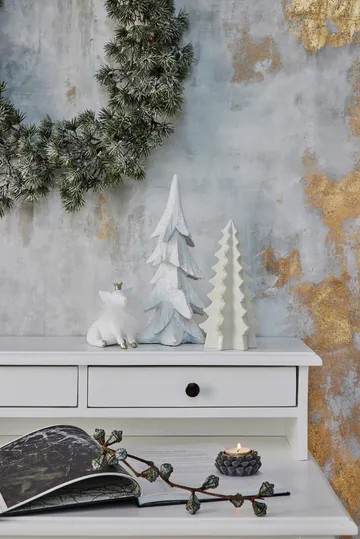Sella candle sticks - grey - Lene Bjerre