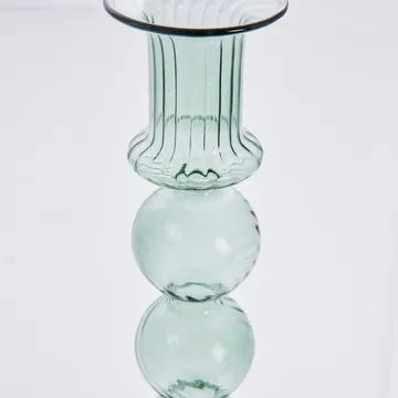 Sivenne candle holder 17 cm - Dark green - Lene Bjerre