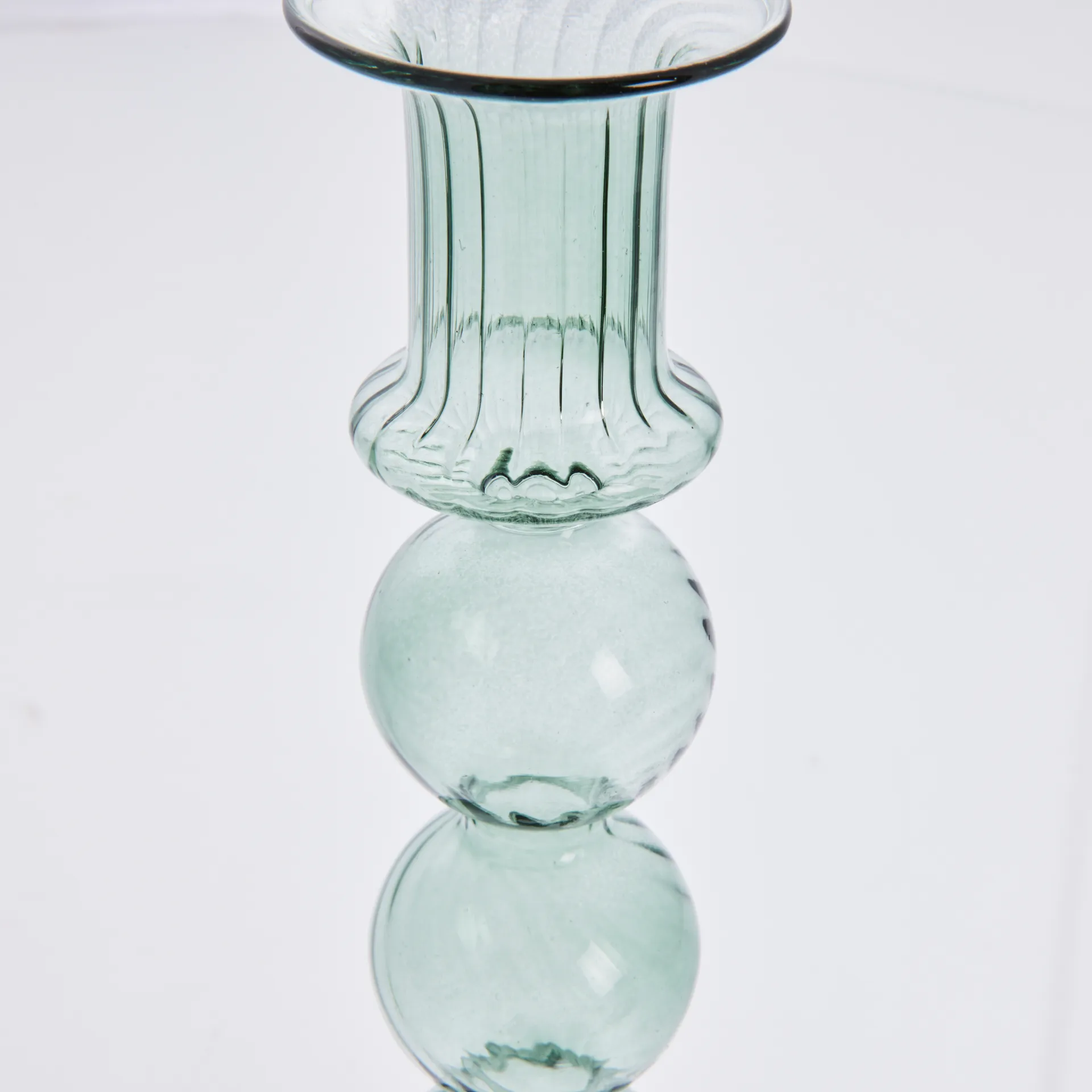 Sivenne candle holder 26 cm, Dark green Lene Bjerre