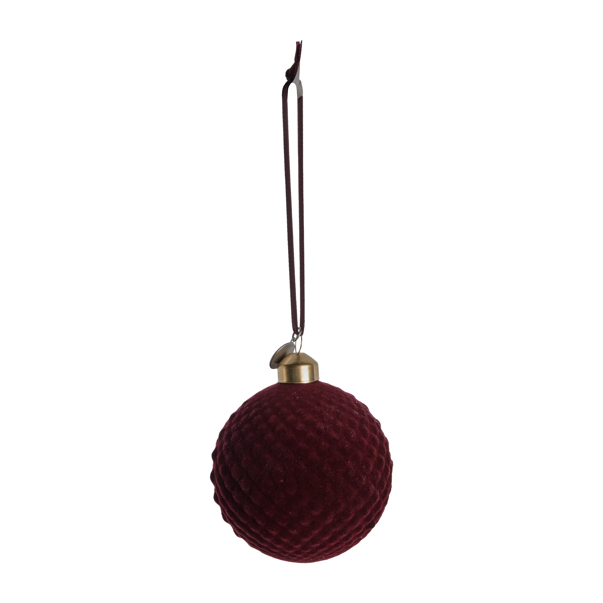 Velvitie bauble Ø8 cm, Pomegranate Lene Bjerre