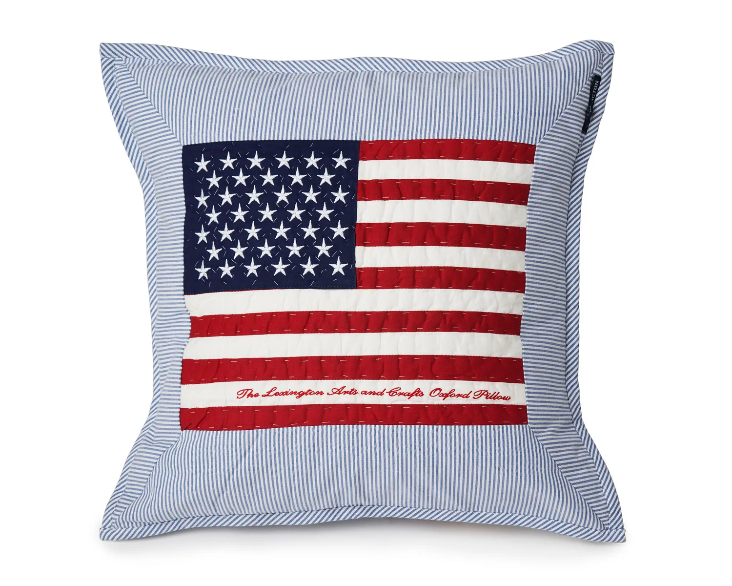 Flag Arts & Crafts pillowcase 50x50 cm, Blue-white Lexington