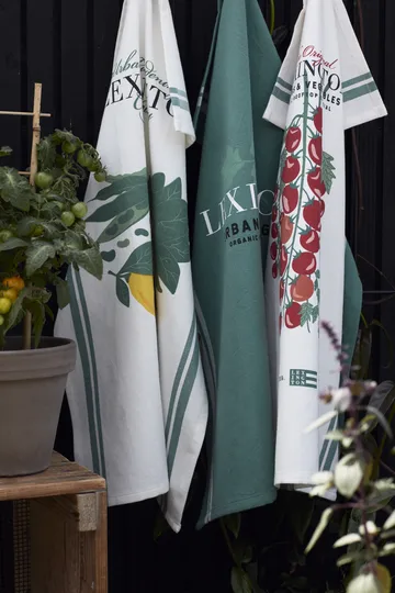 Herb kitchen towel 50x70 cm - Green - Lexington