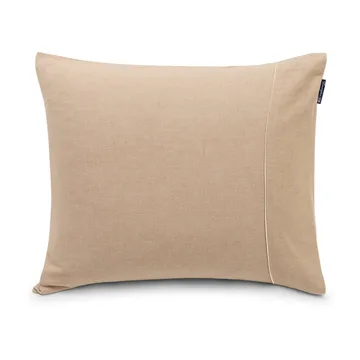 Herringbone Flanell pillowcase 50x60 cm - Beige-off white - Lexington