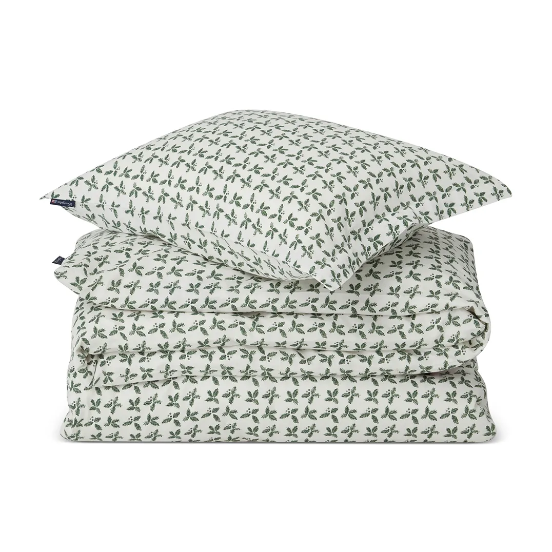 Holly Printed Cotton Sateen bed linen set, 50x60 cm, 150x210 cm Lexington