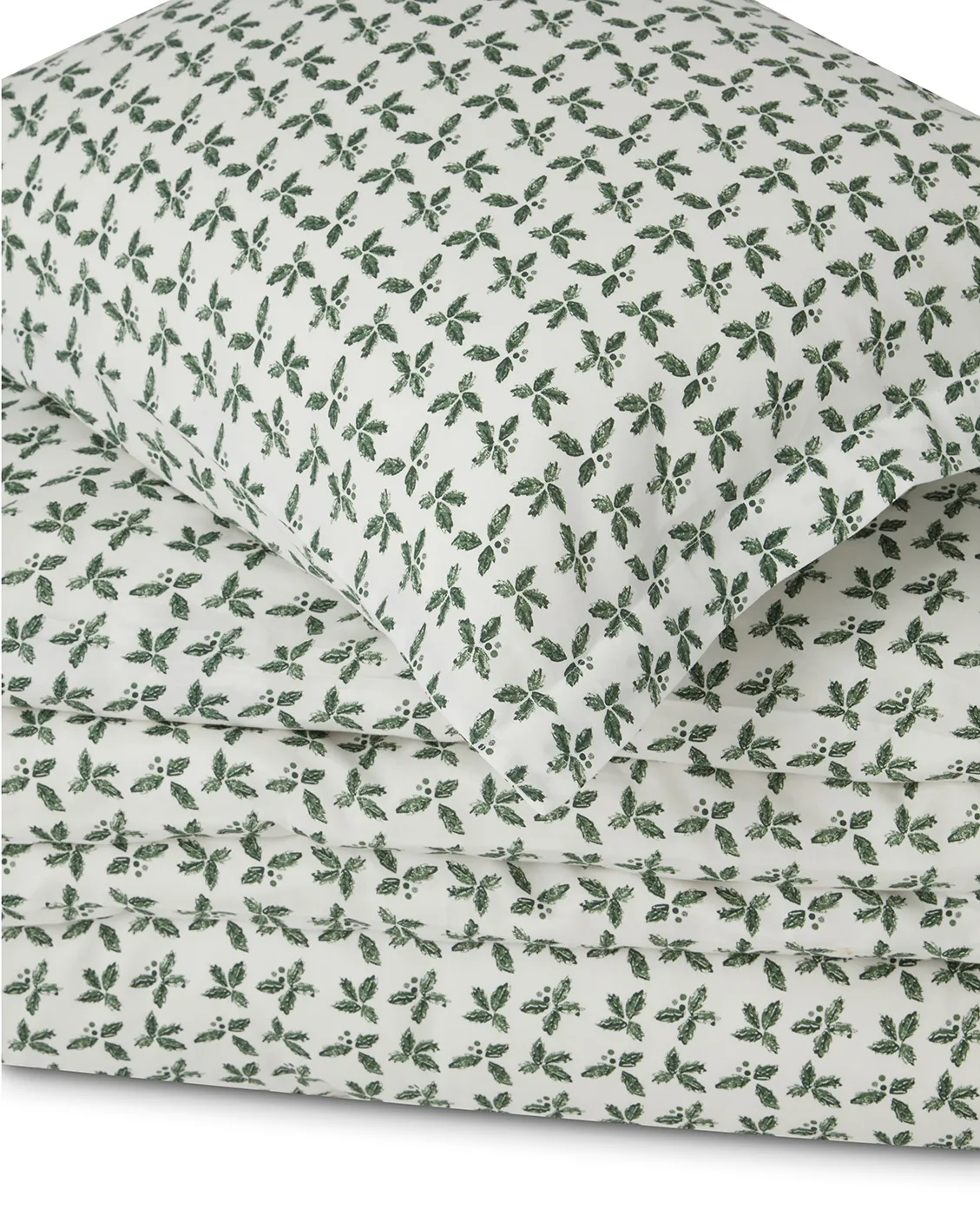 Holly Printed Cotton Sateen bed linen set, 50x60 cm, 150x210 cm Lexington