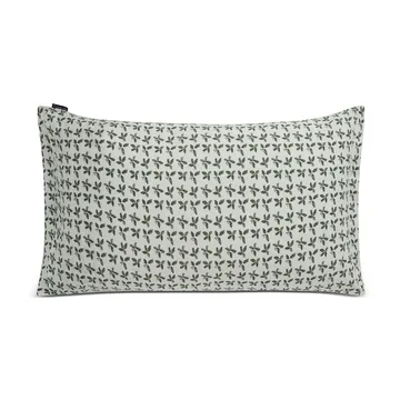 Holly Printed Cotton Sateen pillowcase 50x90 cm - White-green - Lexington