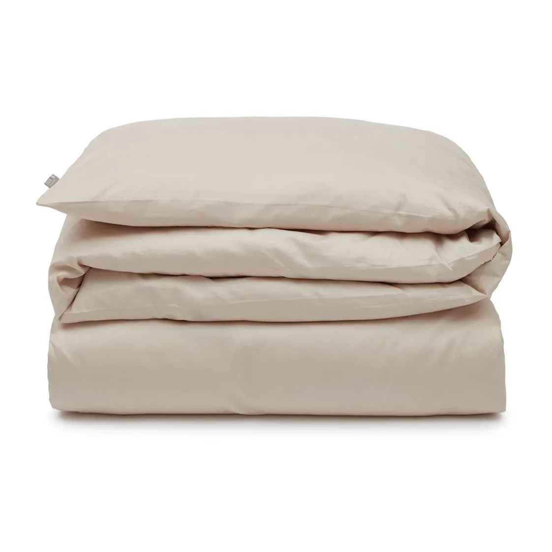 Hotel Cotton Sateen duvet cover 150x210 cm, Light sand Lexington