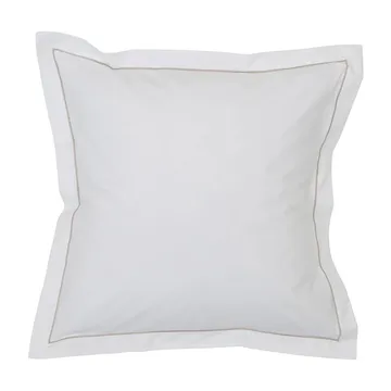 Hotel Percale pillowcase 65x65 cm - White-light beige - Lexington