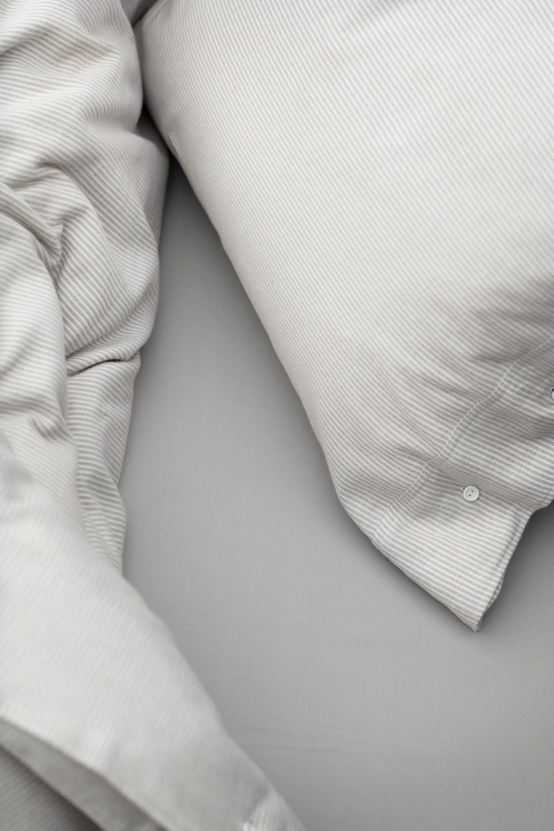 Icons American bed sheet 150x260 cm, Light gray Lexington