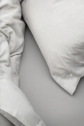 Icons fitted sheet 180x200 cm - Light gray - Lexington